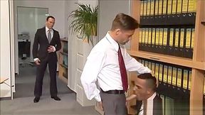 Businessman gets sucked in the Office