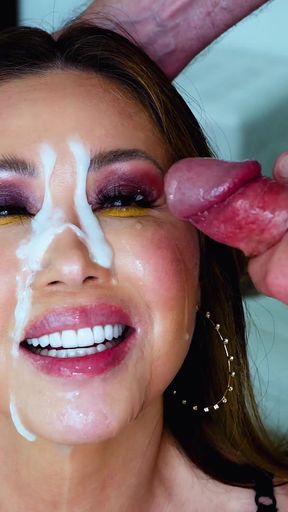Kianna Dior Leopard Huge Facial