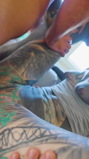 Anuskatzz Is Back for a Crazy Dap with 3 Big Cocks! Total Anal Destruction (part 2)