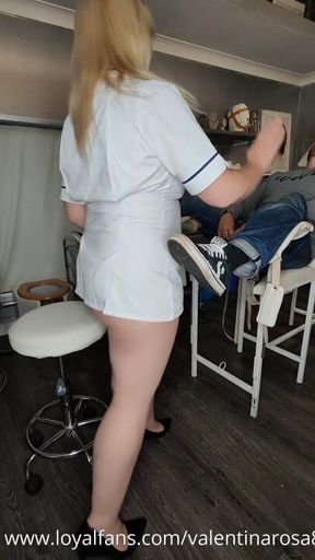 Nurse fantasy fuck