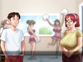 Adorable stepsister in the bathroom nude taboo - summertume saga