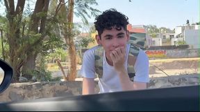 saliendo de la escuela me lo llevo a coger