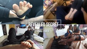 Revealed secret (FULL VIDEO) (Footsie - Foot Fetish) -HD