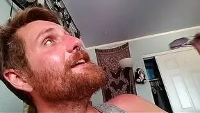 Talked my straight friend into taking my big dick