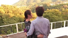 Japanese MILF shows off big boobs and tight pussy
