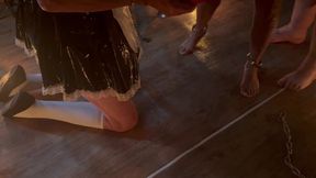 Part 2:- Lanista Bear Does Fireplay on Blackberrymilf and Maid Jayne.