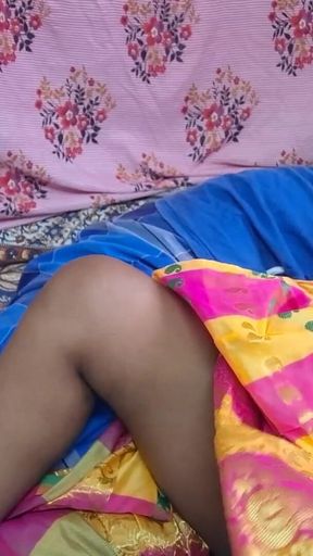 Hot Tamil Married Wife Fucks Husband Boss for Promotion