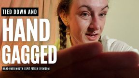 Hand Gagged by Femdom POV 480p