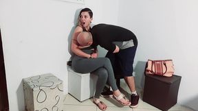 he got his dick out at the reception and got a hand.