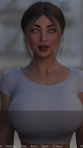 Busty Cheating Wife Fucked Hard by a Horny Old Man in Public - the Office