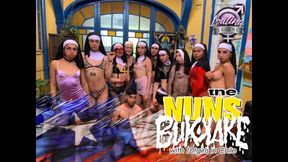 13 transgender Nuns praying trampling and cumming on a dude´s mouth