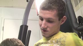 Gay Boyfriends Get Horny at the Gym - Hard Bodies, Harder Cocks