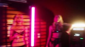 ”2 Big Titted Blonde Strippers go for THE WHALE!”