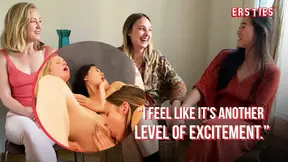 Two hot German babes help each other get off