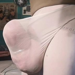 Bulging Pumping See Thru Womansgear