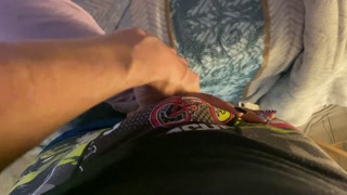 I wake up my WIFE’S friend and fuck her mouth!