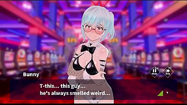 Coin Pussy [ HARDCORE Hentai Game ] Ep.1 LOST her VIRGINITY live with STRANGERS in a ALL NIGHT CREAMPIE PREGNANCY CHALLENGE !
