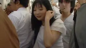 Japanese Cutie Fucks Hard Amid Group Sex Chaos