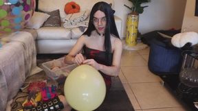 Owllete inflates balloons
