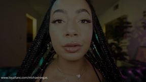 Bad Kitty dominates in the living room