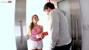 Hot MILF Julia Ann teaches Jessie Andrews how to please a man's cock