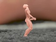 He Can't Stop Shrinking