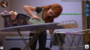 The Stepmother Slowly Fell in Love with Her Charming Neighbor