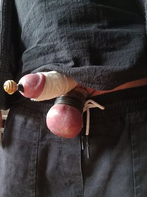 Bondage Penis and squirt