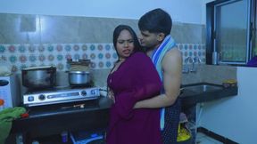 HOT SEXY BHABHI WITH SERVANT HAD SEX