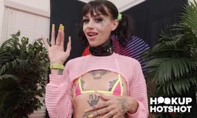 Tiny CC Doll Cruises The Internet For Bryan Gozzling's Sloppy Anal!