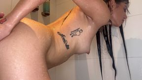 Latina Babe And Her Boyfriend Have Hot Shower Sex. Ray Dimarco