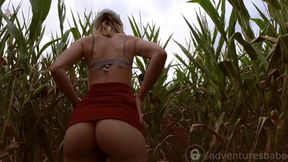 Tinder Date wanted A Risky Fuck In The Corn Fields