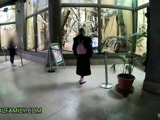 SEXY GOLDEN-HAIRED MELODY MARKS CHEATING THREE-SOME in BOYFRIEND’S COUCH– AMORAL FAMILY 4K