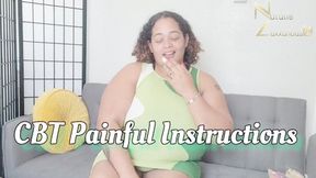 Cbt Painful Instructions Tasks