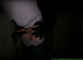 Fucking my BF outdoor