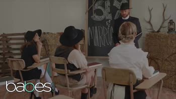 Danni Rivers Teaches Amish Babe River Fox the Art of Lesbian Lust