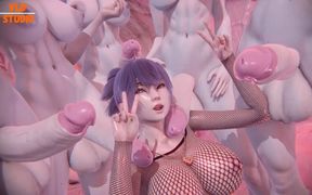 Illuxxxtrandy Endless Orgy: Hot Big-booty Babe Ravaged by Massive Cocks in Intense Hardcore Sex
