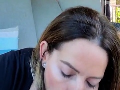 Big tit MILF sucks and fucks a big cock