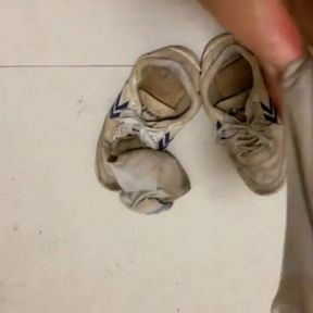 My dirty shoe and sock