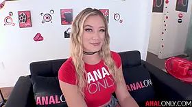 Anal only sea Lynn Loves her arse drilled