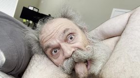 old man big moustache cocksucker
