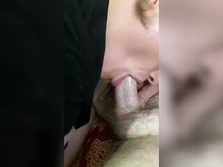 Throbbing Cum In Throat, Oral pleasure Creampie From E B