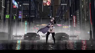 stripped by beats in sinful MMD hentai