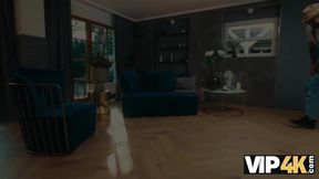 VIP4K  Beautiful brunette just wanted to help, but