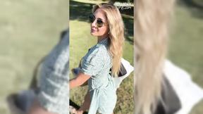 ”Picnic In Paradise With Big Boobed Blondie Tru Kait”