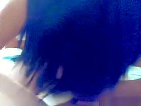 Crazy homemade brunette, closeup, cellphone sex video