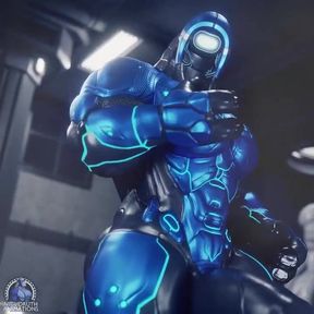 Muscle Growth Cock Gets Huge Geth Animation Moans Loud