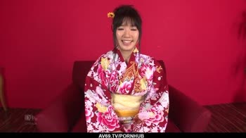 Naughty Chiha's Asian Bliss: Kimono Bondage and Sensual Toy Play
