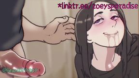 Beautiful woman leaves her boyfriend completely exhausted