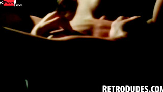 RetroDudes.com - Jack and John Stephens satisfy their hunger in a hot gay scene